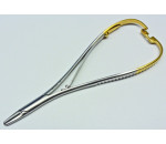 Preview: Nadelhalter Kocher gerade mit Hartmetall, 14 cm
