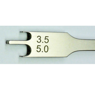 Bracketsetzhilfe Metall .018 