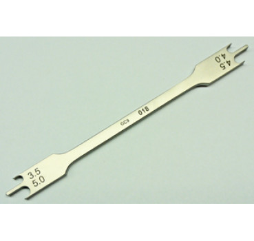 Bracketsetzhilfe Metall .018 