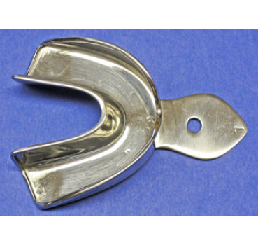 Abdrucklöffel-Metall "Solide" Gr. 2 L UK