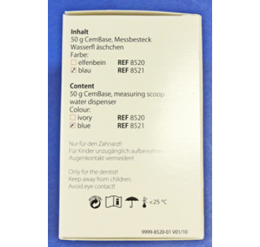 CemBase blau 50 g Glasionomer-Zement