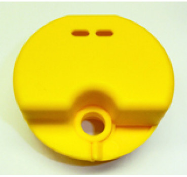 Spangendosen, 44mm, gelb 