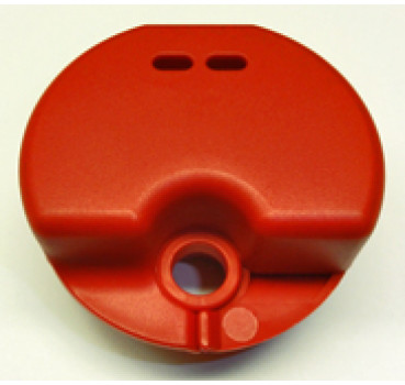 Spangendosen, 44mm, rot 