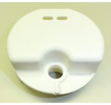 Spangendosen, 44mm, weiß 