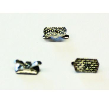 Cleats Metall, rechteckige Basis 10 Stück