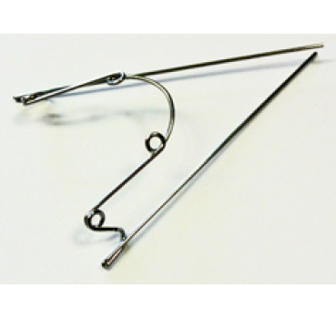 Quad Helix gerader Einschub Gr. 2 (43,65 mm) / 3 Stück