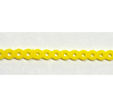 elastische Kette gelb Gr. 0 4,5 m