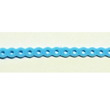elastische Kette h'blau Gr. 0 4,5 m