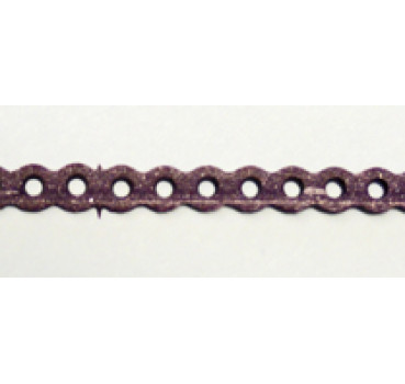elastische Kette metallic-lila Gr. 0 4,5 m