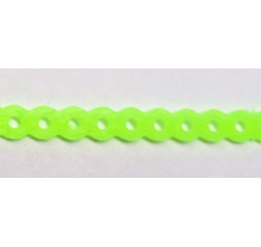 elastische Kette neongrün Gr. 0 4,5 m
