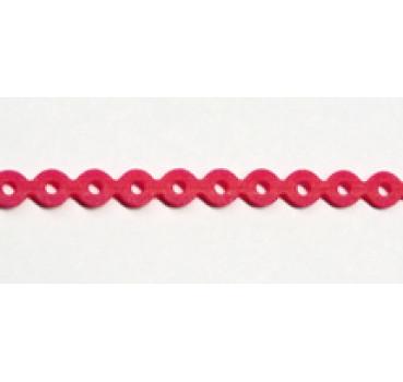 elastische Kette fuchsia Gr. 1 4,5 m