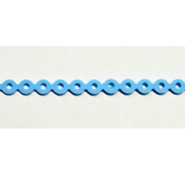 elastische Kette h'blau Gr. 1 4,5 m
