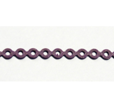 elastische Kette metallic-lila Gr. 1 4,5 m