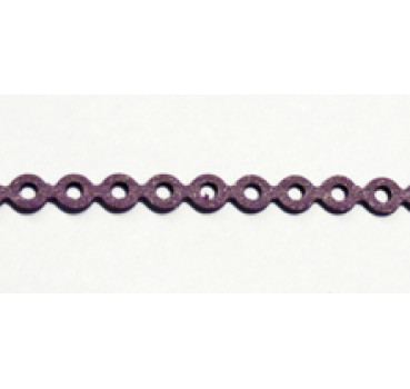 elastische Kette metallic-lila Gr. 1 4,5 m
