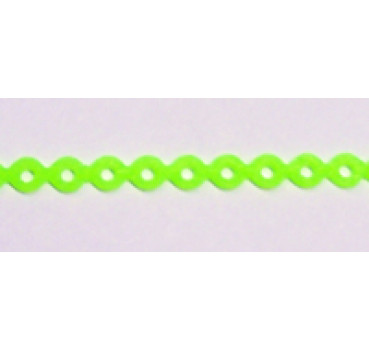 elastische Kette neongrün Gr. 1 4,5 m