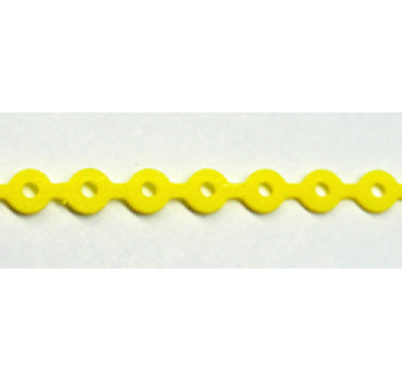 elastische Kette gelb Gr. 2 4,5 m