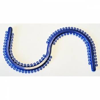 elastische Ligaturen"S"-Form blau 1000 Stück