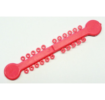 elastische Ligaturen Stick pink 1012 Stück