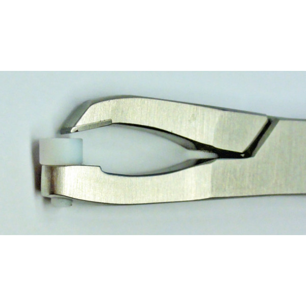 Bracketentfernzange m. Abstützung gerade - Hartmetall