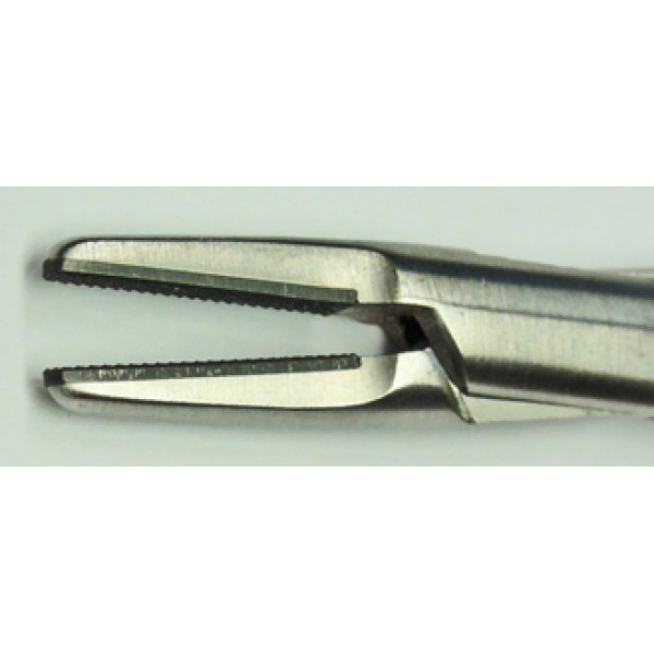 Nadelhalter Kocher gerade mit Hartmetall, 14 cm