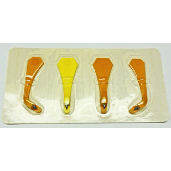 Bracketsetzhilfe "Zand Gauge" Set - 8 Stück mit Graphitmine