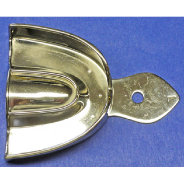 Abdrucklöffel-Metall "Solide" Gr. 2 L OK