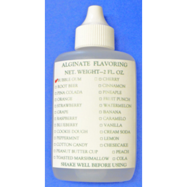 Alginat-Geschmackszusatz Kaugummi  2oz.