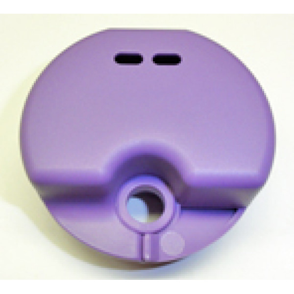 Spangendosen, 44mm, lila 