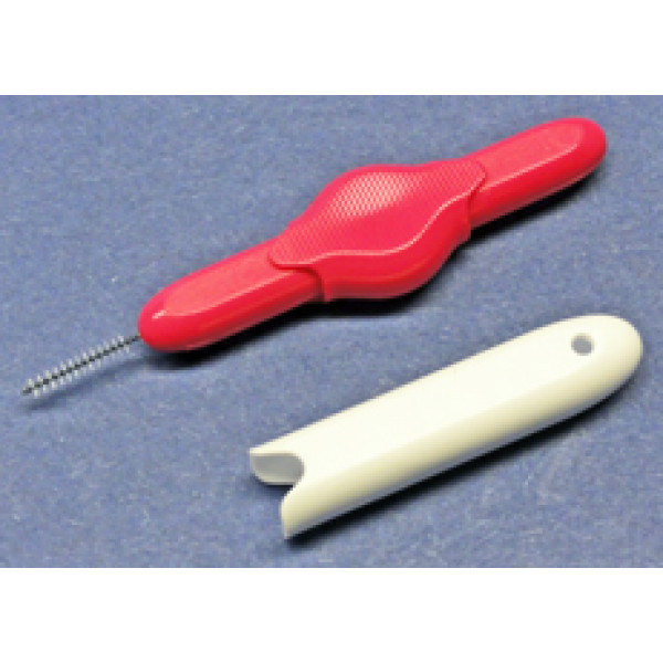 Interdentalbürsten pink 1,8 mm mit Verschlusskappe / 8 Stück