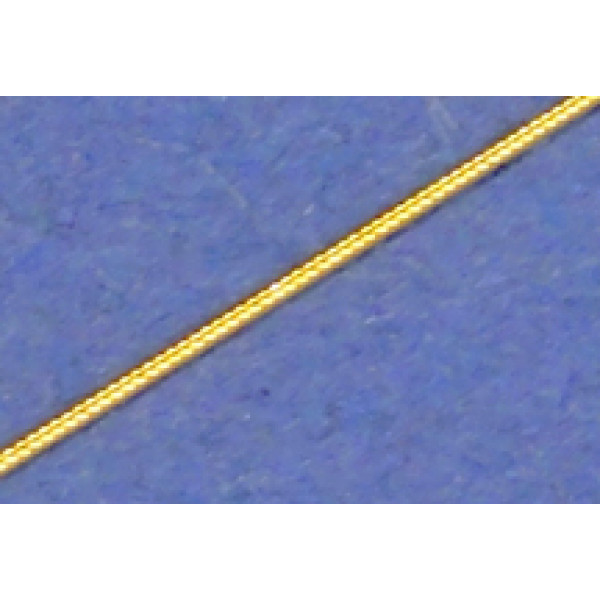 Retainer-Draht vergoldet .0215 5-fach verseilt / 5 Stangen à 35 cm