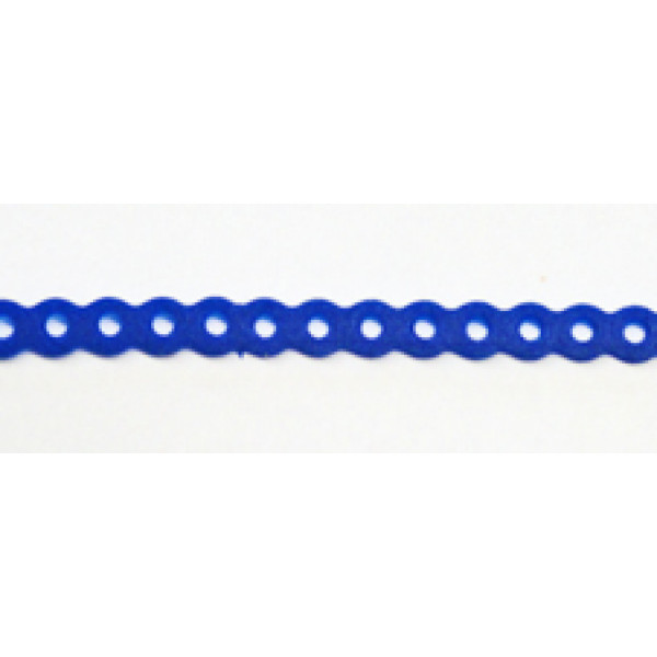 elastische Kette blau Gr. 0 4,5 m