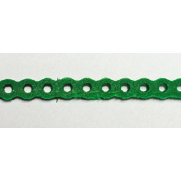 elastische Kette grün Gr. 0 4,5 m