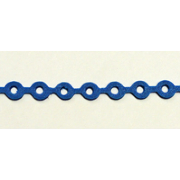 elastische Kette blau Gr. 2 4,5 m
