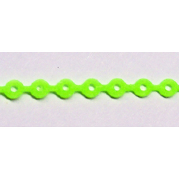 elastische Kette neongrün Gr. 2 4,5 m
